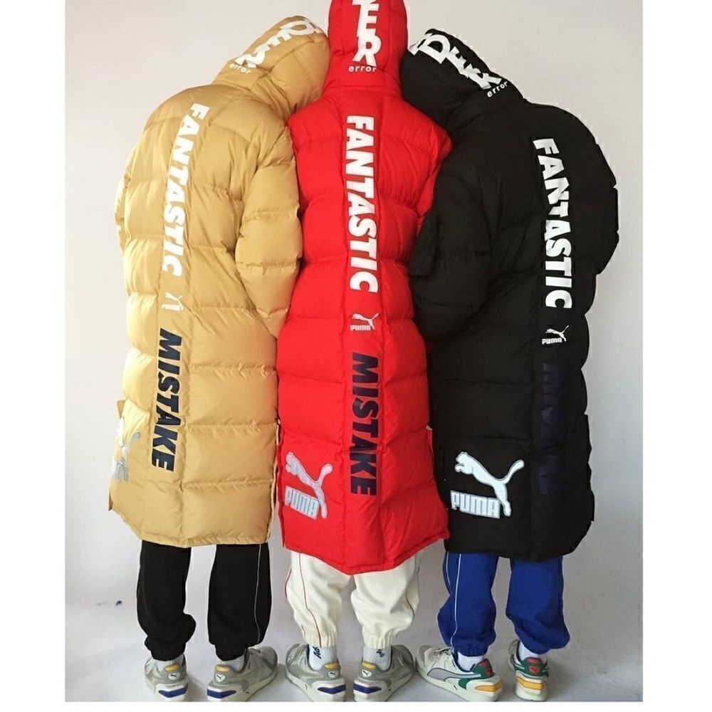 Puma X Ader Error Long Puffer Jacket - Picture 7 of 9